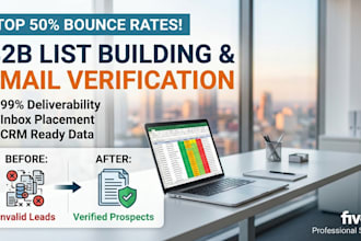 clean and verify b2b prospect lists to boost email deliverability zero bounce