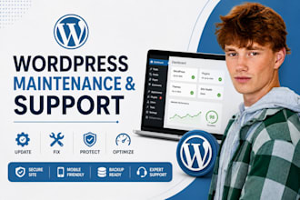 wordpress maintenance support troubleshooting updates