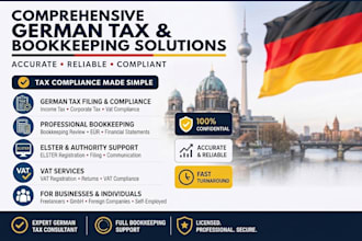 german tax filing corporate tax bookkeeping income tax vat