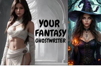 ghostwrite or rewrite a fantasy story that is unique