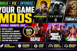 build fix optimize cyberpunk mod cyberpunk 2077 skyrim fallout 4 rdr2 sims gta