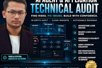audit your ai agent or application and deliver a technical roadmap