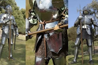 create wearable fantasy armor and cosplay costumes