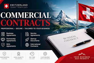 draft international commercial contracts and business agreements for companies