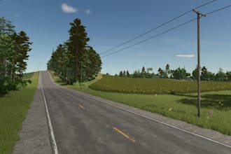 build custom farming simulator fs19 fs22 fs25 maps with field building road