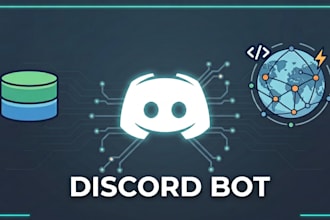 build a custom discord bot with database and hosting