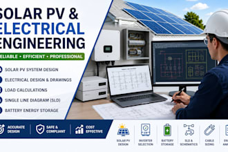 do pv, sld, ele, solar and electrical engineering design