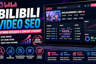 optimize your bilibili videos with SEO, keyword research and content strategy