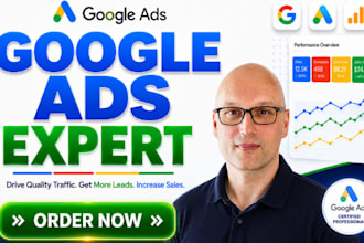 setup or fix google ads conversion tracking, ga4 ecommerce tracking, analytics 4