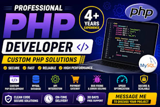 create php website with mysql database