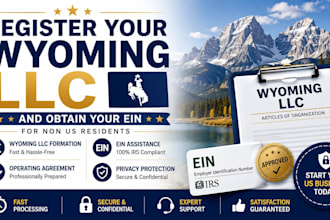 register your wyoming llc and obtain your ein
