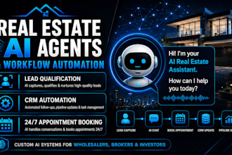 build custom real estate ai agents and workflow automation