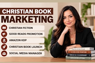 do christian book promotion and amazon kdp marketing