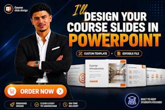 design powerpoint slides course slides slide template online course and business