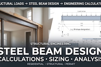 steel beam design steel beam calculations for building permits and residential