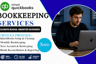 do quickbooks online bookkeeping quickbooks set up and quickbooks clean up
