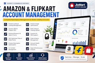 create SEO product listings for amazon and flipkart
