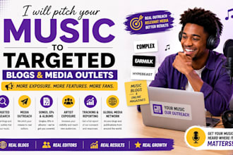 pitch your music to targeted blogs and media outlets