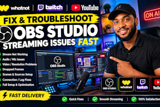fix and troubleshoot obs studio streaming issues fast