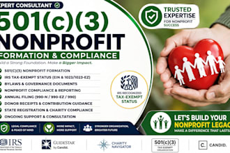 be your 501c3 tax exemption and irs nonprofit consultant