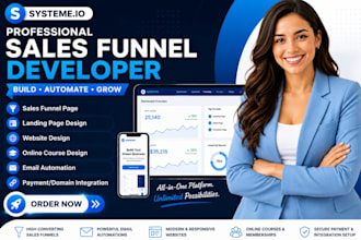 create systeme io  sales funnel systemeio landing page systeme io website expert