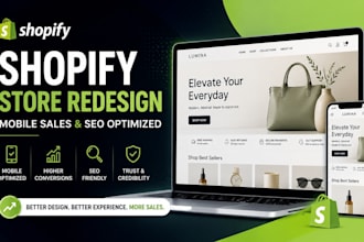 redesign your shopify store and product pages for mobile conversions and seo