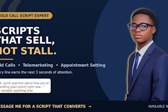 high converting cold calling script that gets you appointments