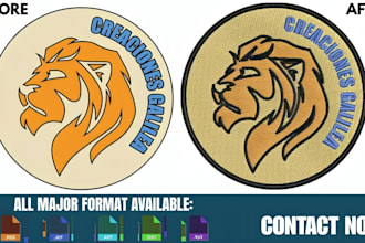 do vector tracing, vectorize image and convert logo to vector