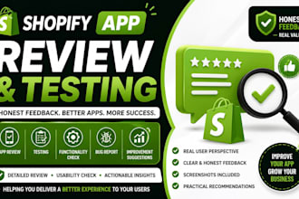 do shopify app review mobile app promotion shopify user app testing installation