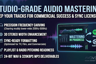 mix master and prep your track for sync licensing and music pitching