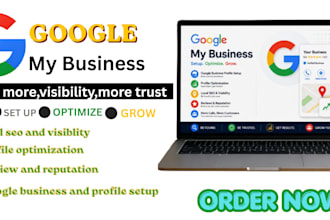 set up google my business business profile description map citation gmb seo