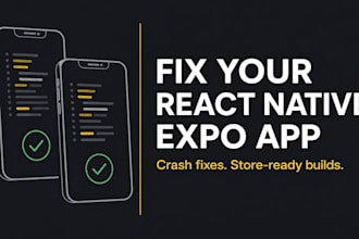 fix your react native or expo app and ship store updates