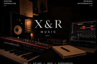 produce a custom original beat or instrumental for your song