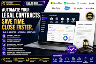 automate legal contracts, docusign, pandadoc, clm and esign workflows