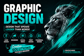 create impressive graphics with a modern style