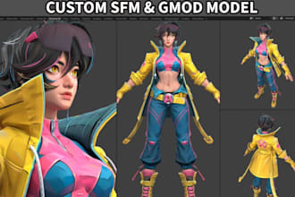 port, rig or create custom sfm model gmod playermodel l4d2 cs2 npcs for bonelab