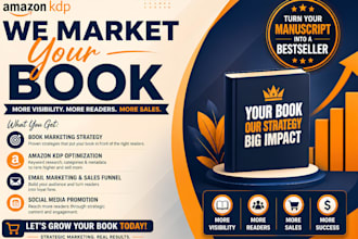 do book promotion marketing amazon KDP ebook advertising author launch campaign
