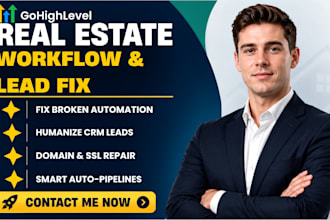fix gohighlevel real estate workflow ghl automation ghl website gohighlevel crm