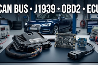 develop can bus j1939 obd2 ecu automotive and embedded systems