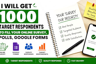 get targeted survey respondents for online surveys, polls and research
