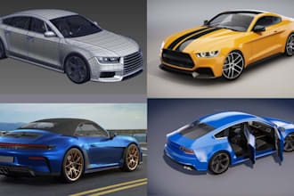 design rc car body kits 3d car model vehicle design automotive 3d car rendering