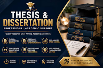 edit proofread thesis dissertation and reseach proposal