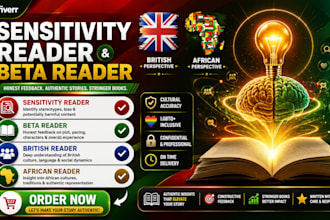 be your british africa lgbtq sensitivity and beta reader for your book