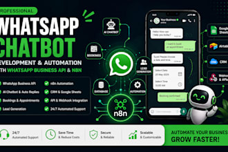 build whatsapp chatbot using whatsapp business api