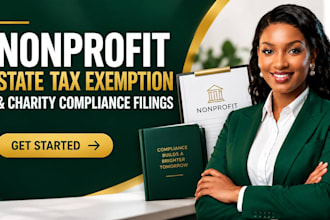 prepare nonprofit state tax exemption and charity compliance filings