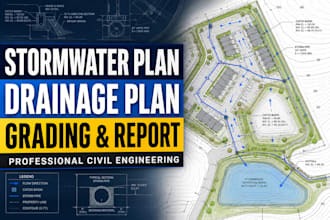 stormwater management plan drainage plan swppp report erosion control plan