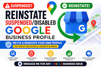 fix google business profile suspension and reinstate your gmb profile listing