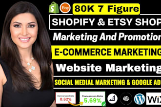 boost shopify sales, website promotion, ecommerce marketing, social medial ads