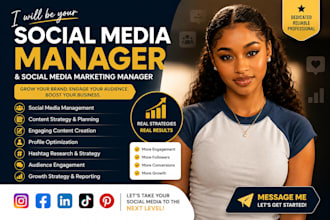 scale your social media social media manager social media content creator