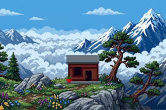 2d top down pixel art tileset game art tilemap rpg maker background sprite sheet